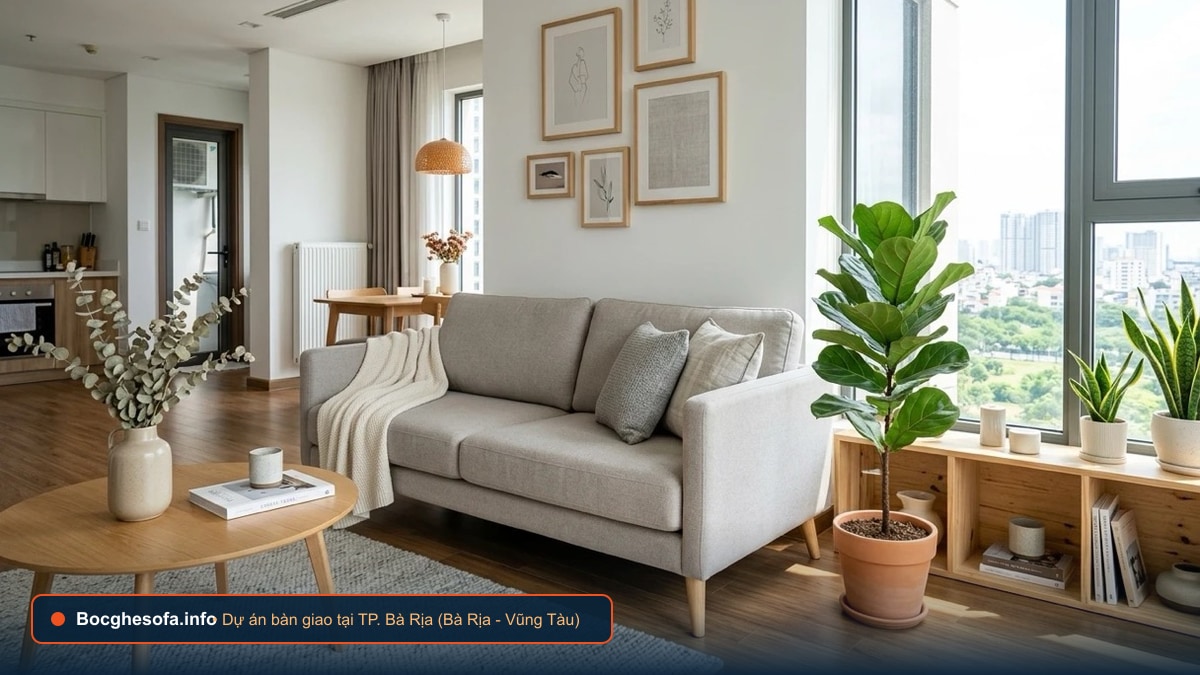 Dịch vụ bọc ghế sofa da bò Ý và vải nỉ cao cấp tại TP. Bà Rịa Bà Rịa - Vũng Tàu