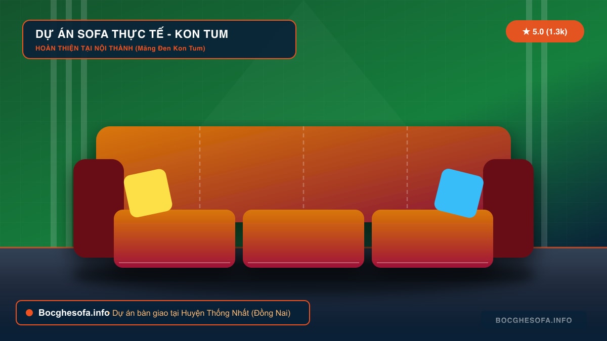 Dịch vụ bọc ghế sofa da bò Ý và vải nỉ cao cấp tại Huyện Thống Nhất Đồng Nai