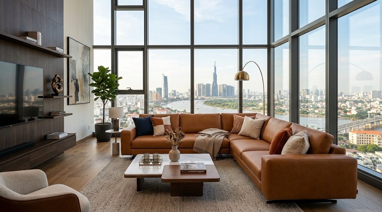 Dịch vụ bọc ghế sofa da nỉ tận nhà tại ha-tinh