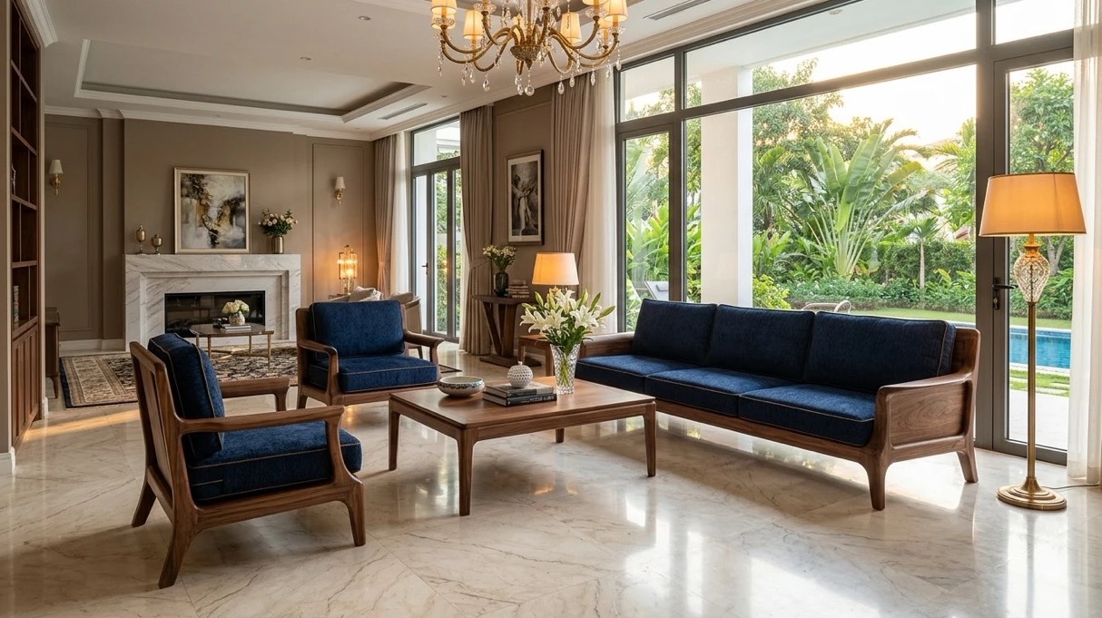 Dịch vụ bọc ghế sofa da nỉ tận nhà tại tuyen-quang